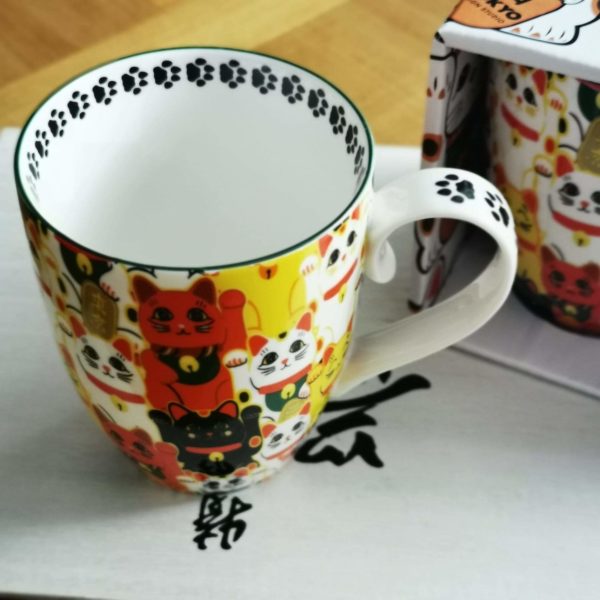 Mug Kawaï “Lucky Cat” Multicolor - Tokyo Design chez Tilvist Mulhouse