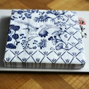Serviette en papier Flora Japonica 33x33cm x20 triple épaisseur - Tokyo Design chez Tilvist Mulhouse