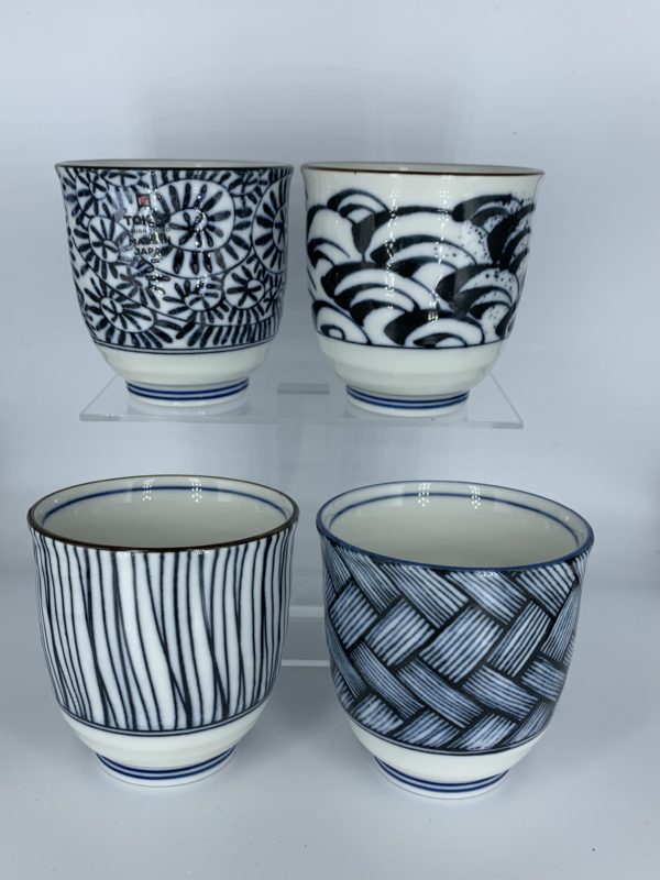 Coffret 4 tasses à thé