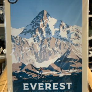 Affiche Mont Everest 30x40 cm Papier couché Demi-mat 250g Travel Posters