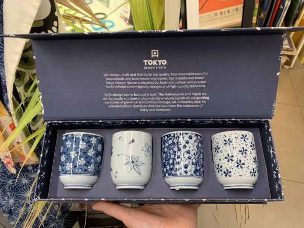Coffret de 4 tasses 160ml