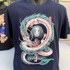 Tee-shirt Haku fille et le dragon