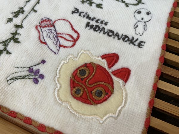 Serviette à main Princesse Mononoké - Licence Ghibli - 25x25 cm