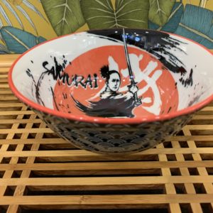 Bol samuraï 500ml céramique japonaise