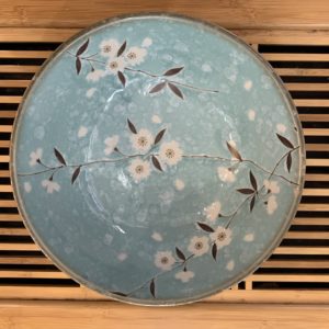 Bol a ramen bleu sakura - Céramique japonaise - 1100ml