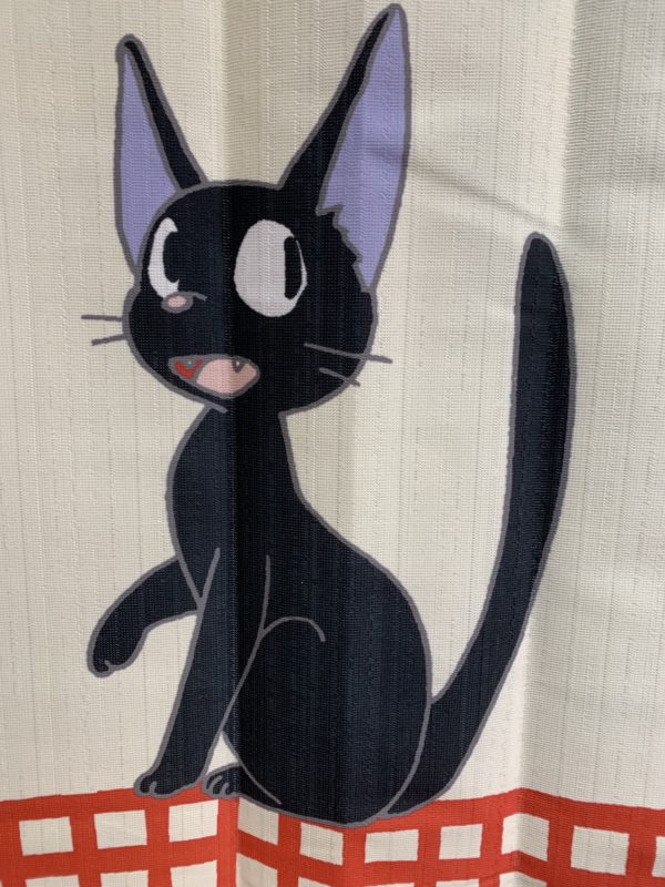 Rideau japonais Kiki la petite sorcière Ghibli