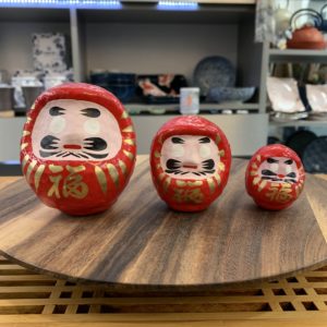 Daruma rouge - Chance - Figurine à Voeux - fabrication artisanale au Japon