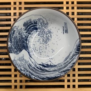 Bol à matcha Hokusai 500ml porcelaine japonaise