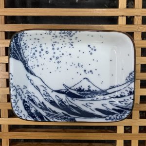 Coupelle Hokusai porcelaine japonaise