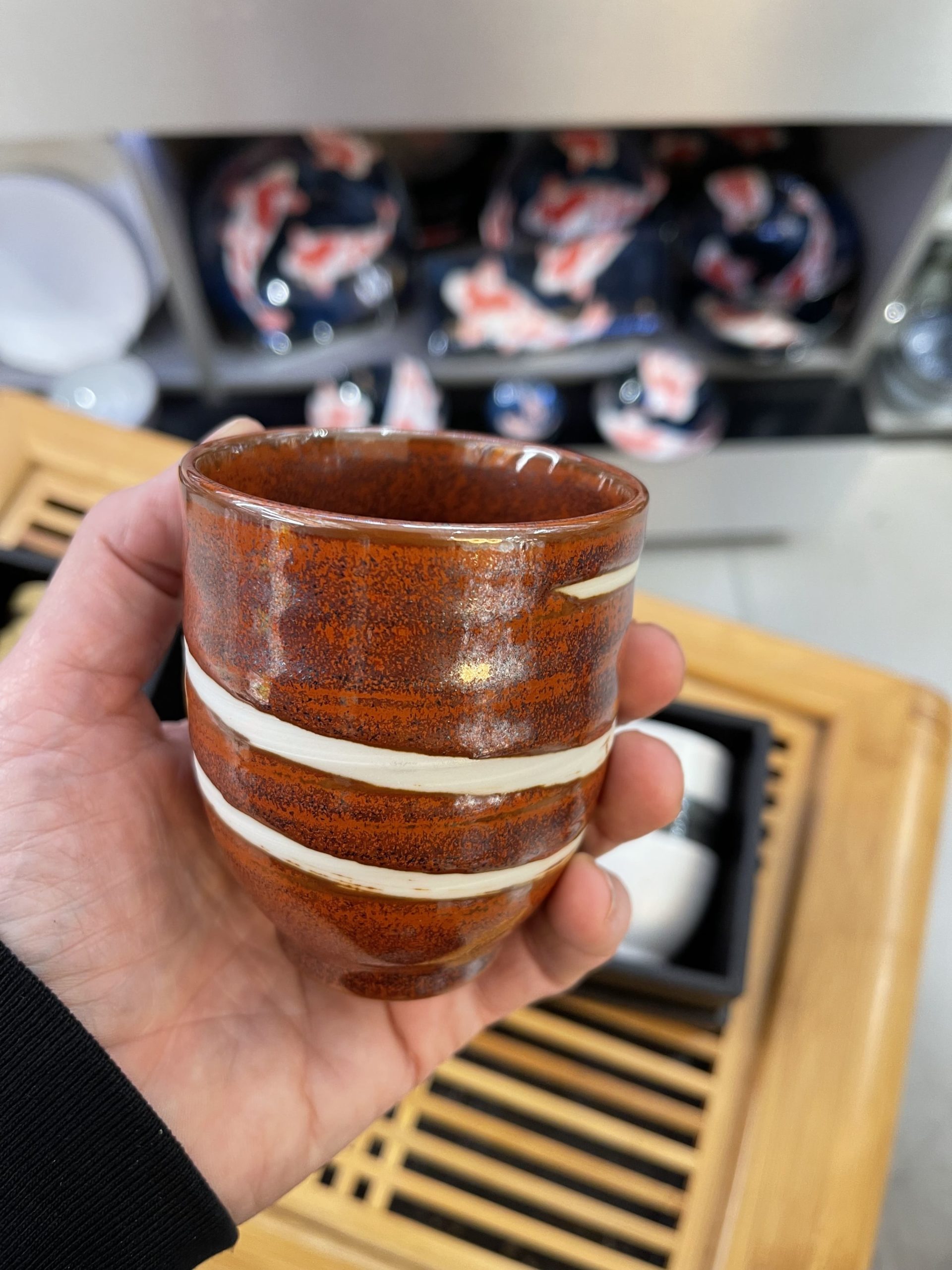 Coffret 4 tasses céramique japonaise 200ml