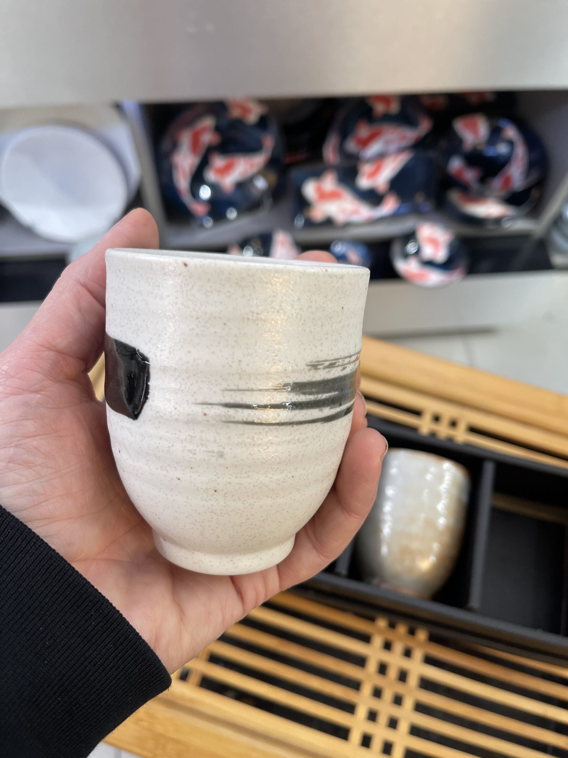 Coffret 4 tasses céramique japonaise 200ml