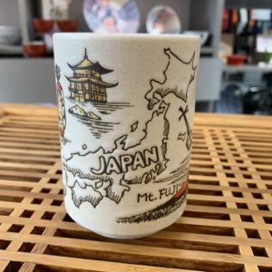 Tasse japonaise motifs tradition 260ml - 7 x 10 cm