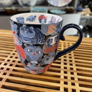Mug Daruma - Neko - Tanuki 340ml Porcelaine japonaise