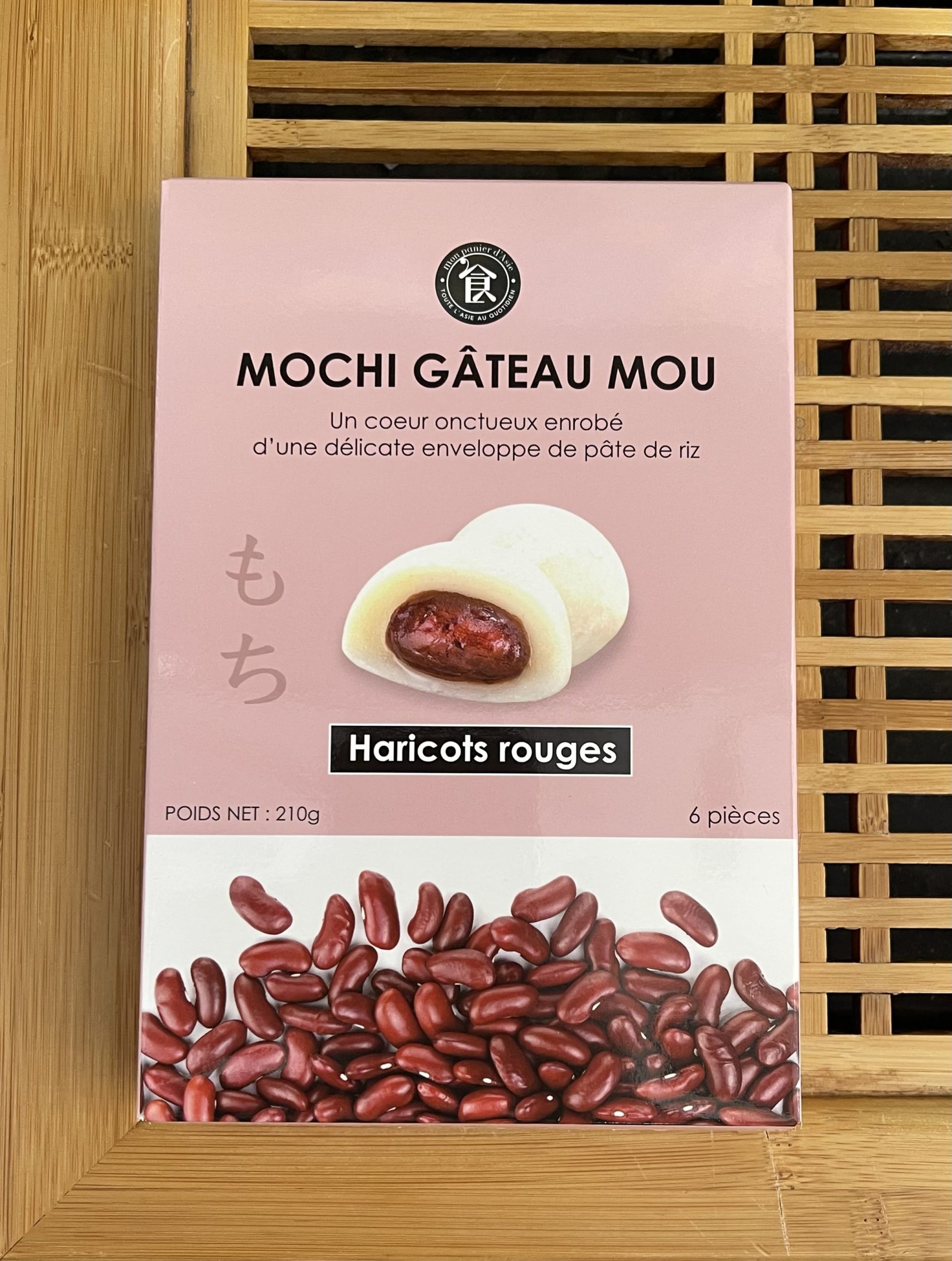 Daifuki mochi haricot rouge 6x35g