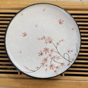 Assiette plate Mimoji 22,5 cm - porcelaine - Japon