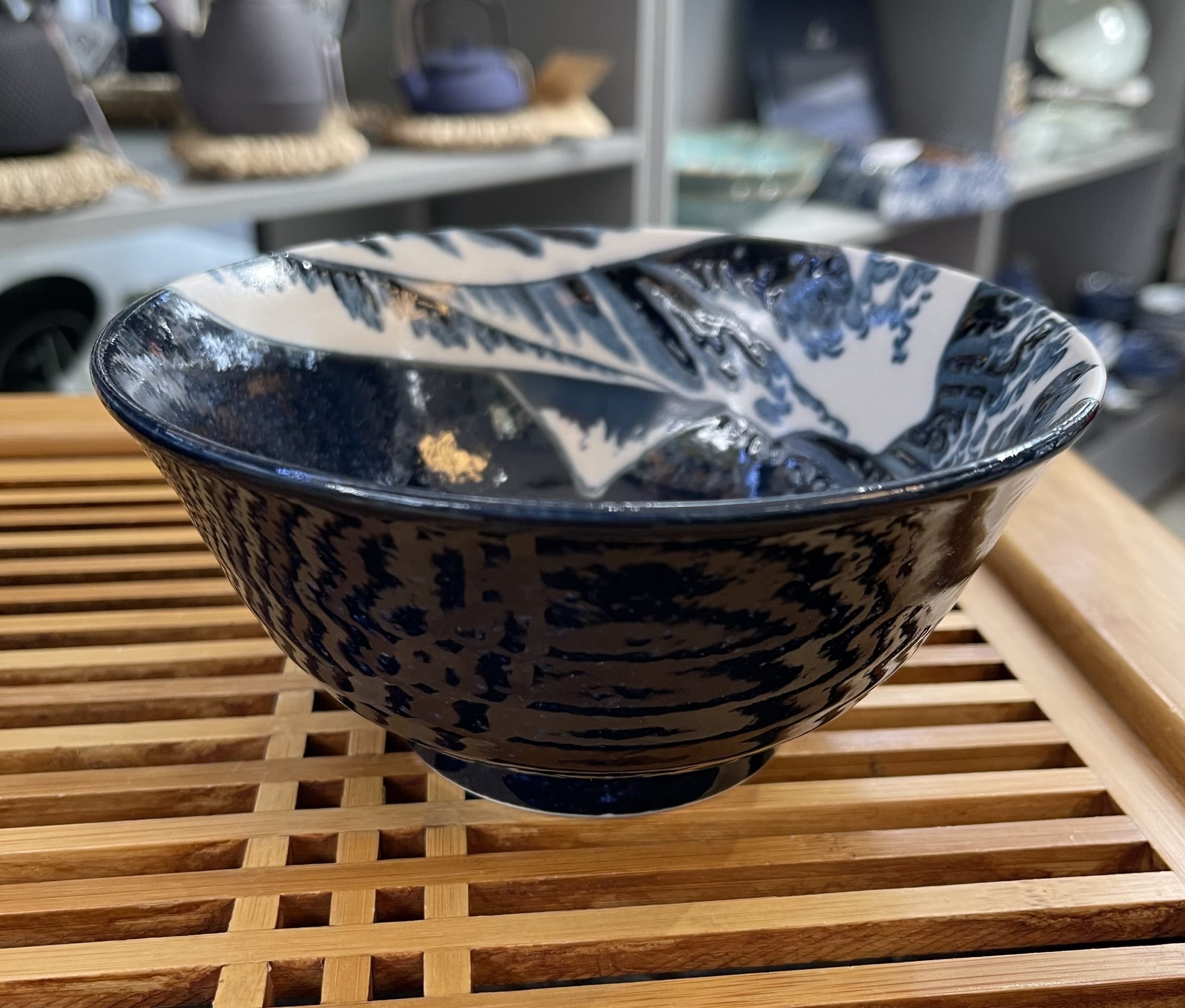 Bol La grande vague de Kanagawa de Hokusai - Porcelaine japonaise - 500ml