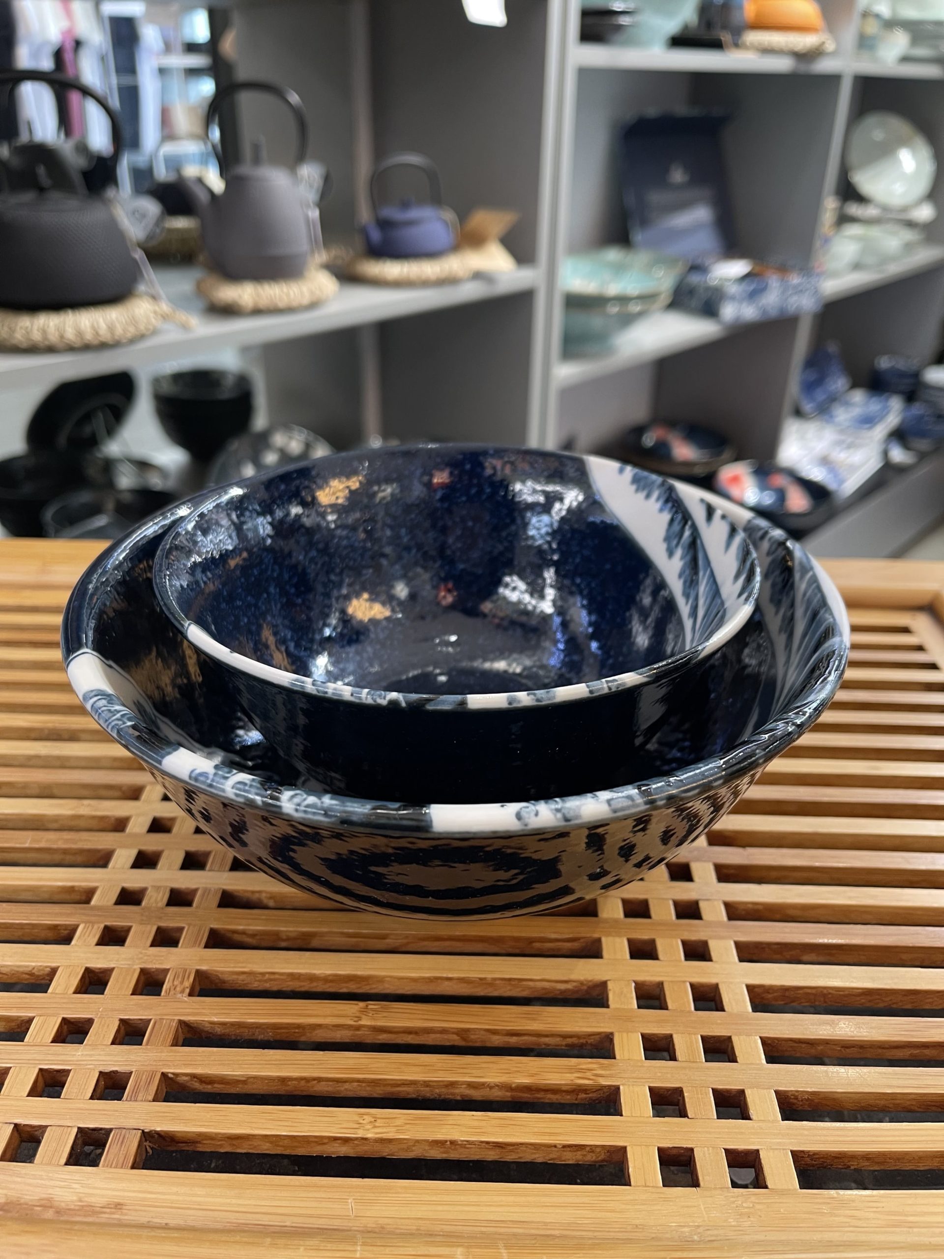 Bol à ramen Hokusai - La grande vague de Kanagawa - Porcelaine Japonaise
