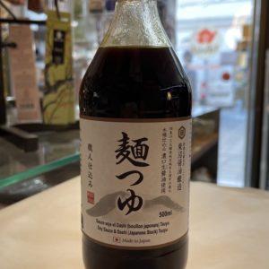 Sauce soja et dashi - Tsuyu (bouillon japonais) - 500ml - Japon