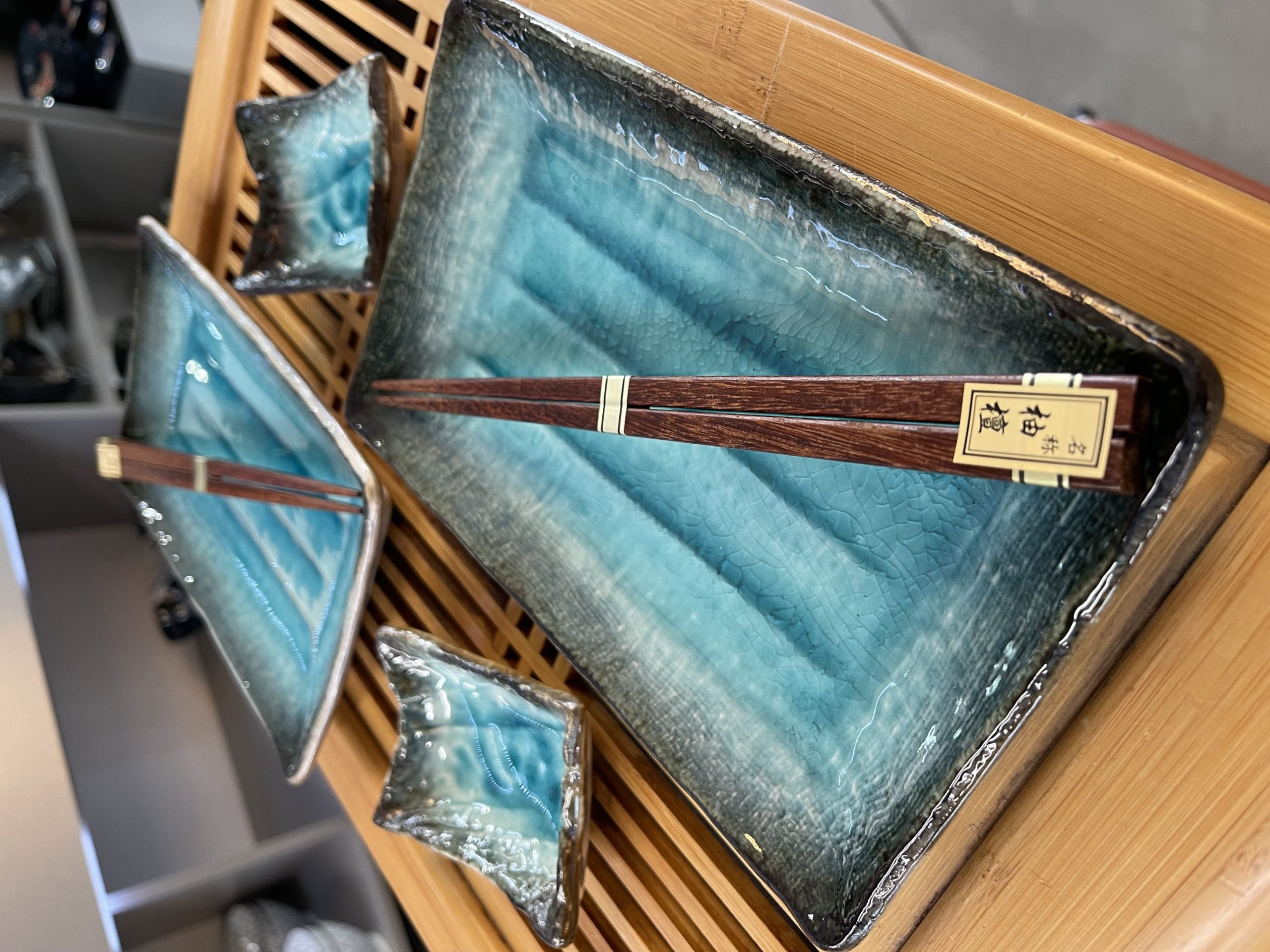 Set à sushi 6 pièces Turquoise - Japon